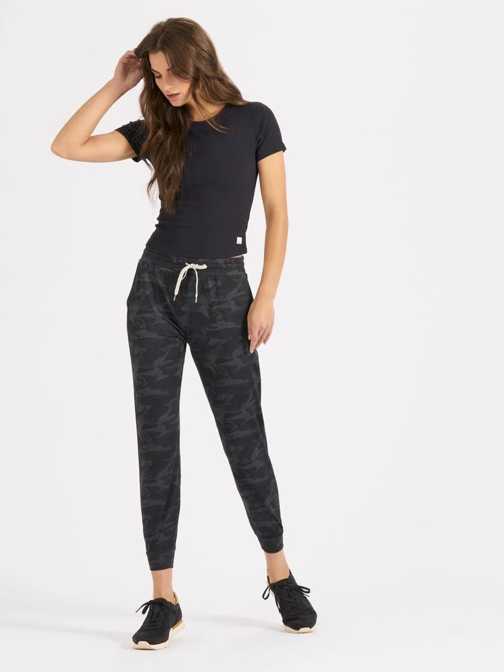 Vuori Black Camo Joggers